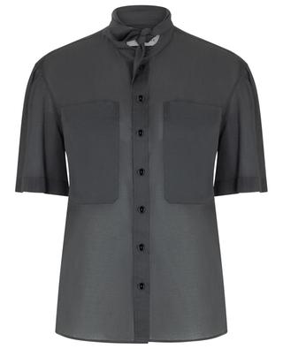 Chemise à manches courtes en voile de coton Foulard LEMAIRE