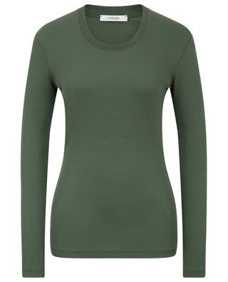 Ribbed jersey fitted long-sleeved T-shirt LEMAIRE