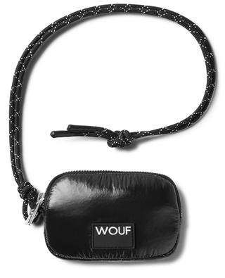 Black Glossy wallet with poutch WOUF