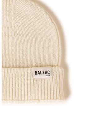 Raphaël monochrone rib knit beanie BALZAC PARIS