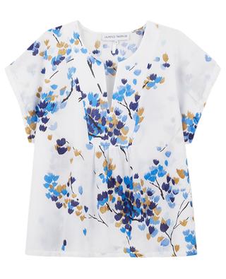 Canopée cotton pyjama short set with botanical print LAURENCE TAVERNIER