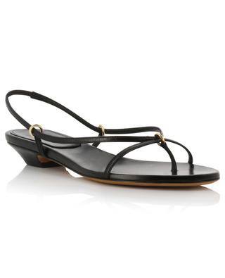 The Marion Strappy 20 flat smooth leather sandals KHAITE