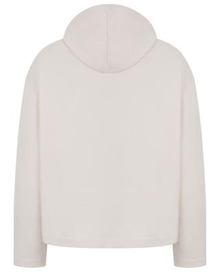 Minimal Hoodie cotton and linen sweatshirt LEMAIRE