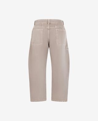 Twisted Workwear cropped tapered jeans LEMAIRE