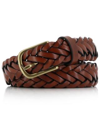 Thin braided leather belt - 25 mm BARENA VENEZIA