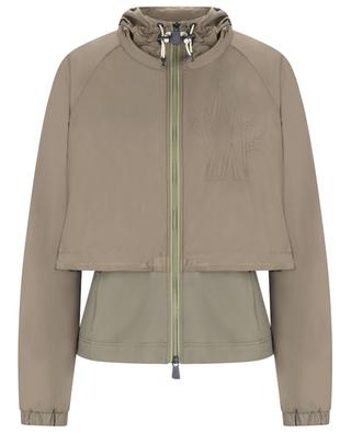 Day-Namic asymmetric bi-material hooded jacket MONCLER GRENOBLE