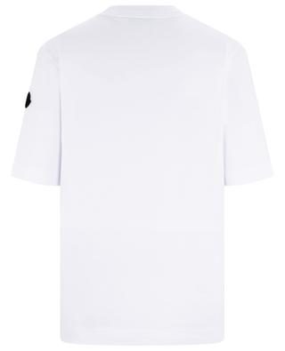 Circular 3D logo adorned short-sleeved T-shirt MONCLER