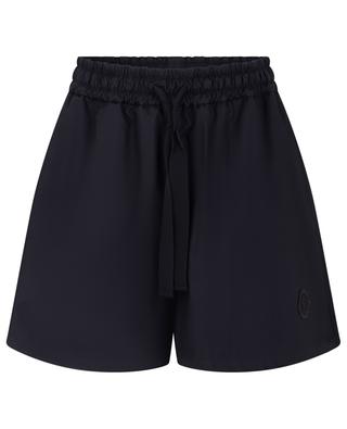 Baumwoll-Popeline-Shorts mit Tunnelzug MONCLER