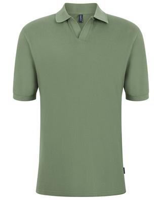 Kurzärmeliges Slim-Fit-Polohemd aus Baumwolle Johnny 04651/