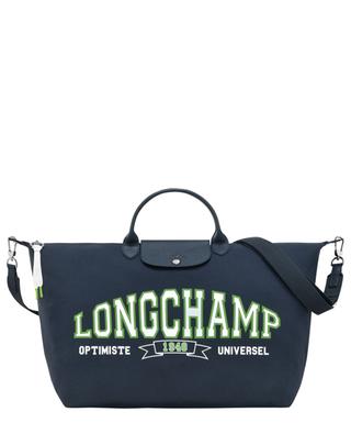 Le Pliage Collection S jersey and leather duffle bag LONGCHAMP