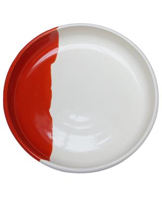Nua enamelled soup plate in ceramic HOMATA