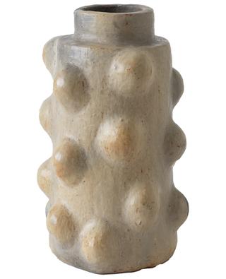Grosse Vase aus rauher Keramik Booh HOMATA