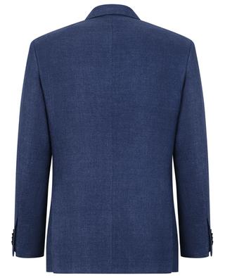Single-breasted linen and wool blazer CARUSO