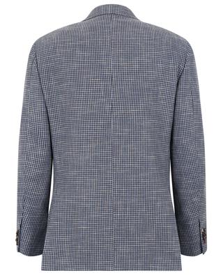 Single-breasted wool and cotton blazer CARUSO