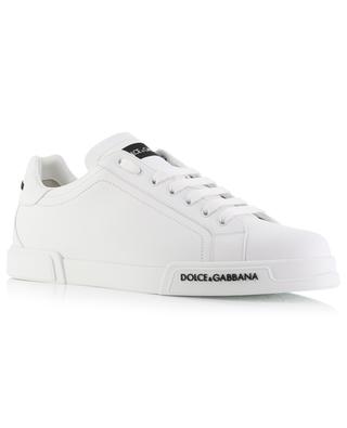Portofino Light low-top leather lace-up sneakers DOLCE & GABBANA