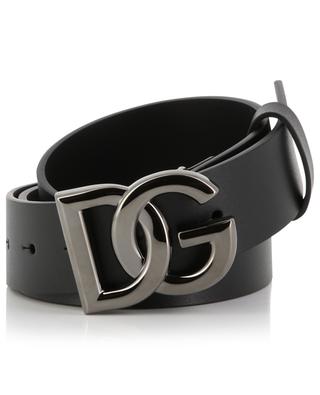 DG buckle leather belt - 35 mm DOLCE & GABBANA