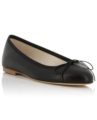 Classic nappa leather round-toe ballet flats ANNIEL