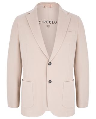 Single-breasted cotton blazer CIRCOLO 1901