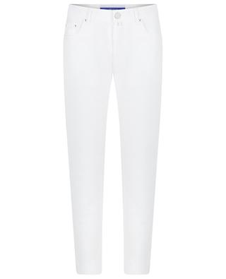 Bard cotton and linen straight-leg jeans JACOB COHEN