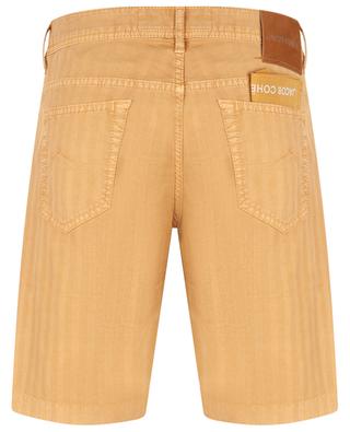 Cotton and linen Bermuda shorts JACOB COHEN