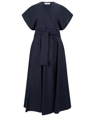 Cotton midi kimono dress GRAN SASSO