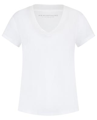 Cilla V-neck jersey T-shirt HEMISPHERE