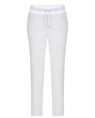 Wool slim fit jogger fit trousers PANICALE