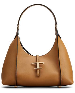 T Timeless Small grained leather hobo bag TOD'S