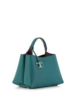 T Timeless Micro grained leather mini tote bag TOD'S