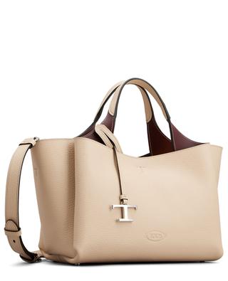 T Timeless mini grained leather tote bag TOD'S