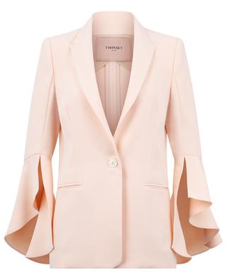 Fluid blazer with flared sleeves TWINSET