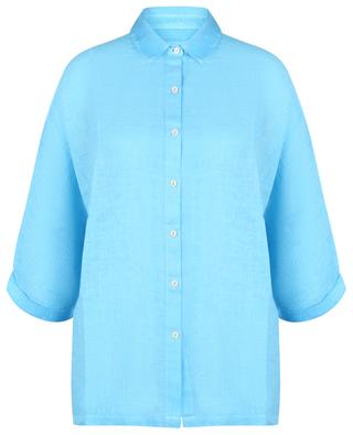 Linen three-quarter sleeve shirt 120% LINO