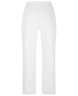 Slouchy cropped gabardine carrot trousers BRUNELLO CUCINELLI