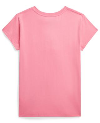 Mädchen-Kurzarm-T-Shirt Patchwork Polo POLO RALPH LAUREN