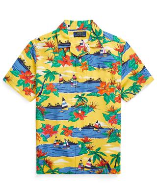 Tropical boy's camp shirt with print POLO RALPH LAUREN