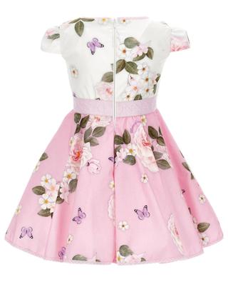 Kleid für Mädchen aus Baumwolle Rosa MONNALISA