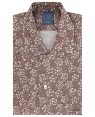 Dandylife floral linen short-sleeved shirt BARBA