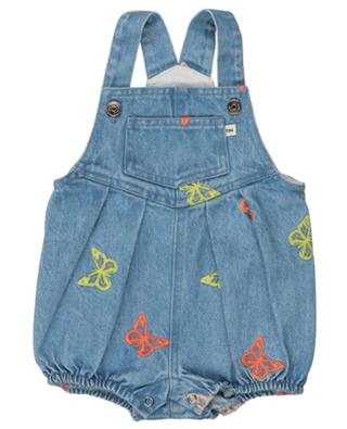Burbank embroidered baby denim dungarees THE NEW SOCIETY
