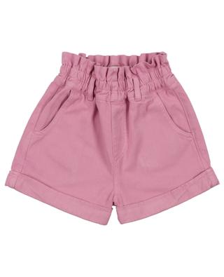 West Hill girl's paperbag denim shorts THE NEW SOCIETY