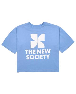 T-shirt boxy imprimé logo garçon Ontario Lake Tahoe THE NEW SOCIETY