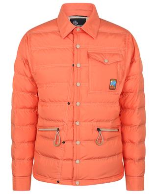 Lavachey down padded ripstop shirt jacket MONCLER GRENOBLE