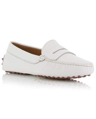 Monza grained leather loafers with pebbles BONGENIE GRIEDER