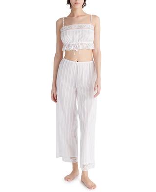 Coton wide-leg voile and lace pyjama trousers ERES