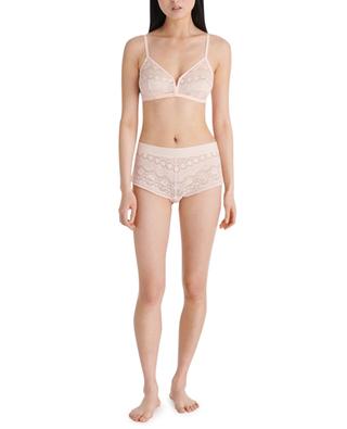 Fragrance lace and jersey triangle bra ERES
