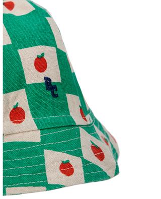 Tomato All Over baby cotton bucket hat BOBO CHOSES