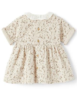 Floral gauze baby dress TEDDY & MINOU