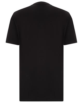 T-shirt en jersey imprimé logo floqué brodé patch coq MONCLER