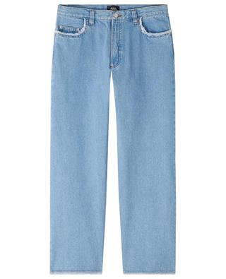 Relaxed Raw Edge H straight-leg jeans A.P.C.