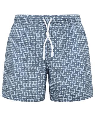 Madeira swim shorts with geometric prints FEDELI
