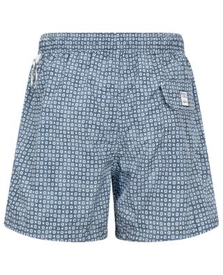 Madeira swim shorts with geometric prints FEDELI